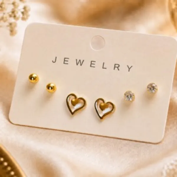 Gold_Tone_And_Crystal_Multi-Style_Earring_Set_for_Women