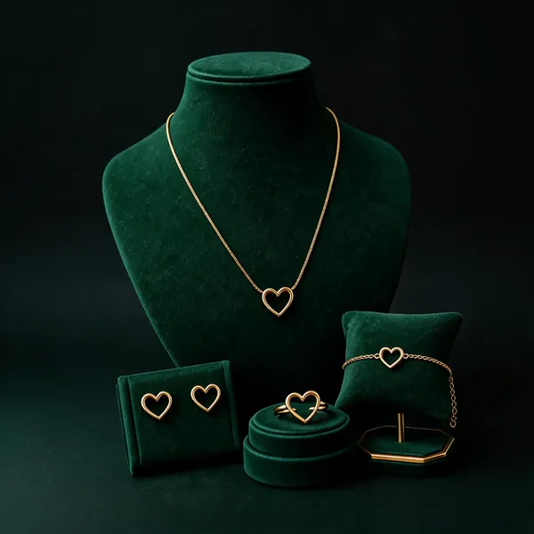Golden_Alloy_Open_Heart_Necklace_Earrings_Bracelet_Ring_Set_For_Women