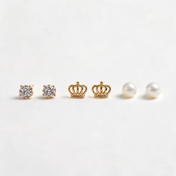 Golden_Alloy_Crown_Pearl_And_Crystal_Stud_Earrings_Set_For_Women