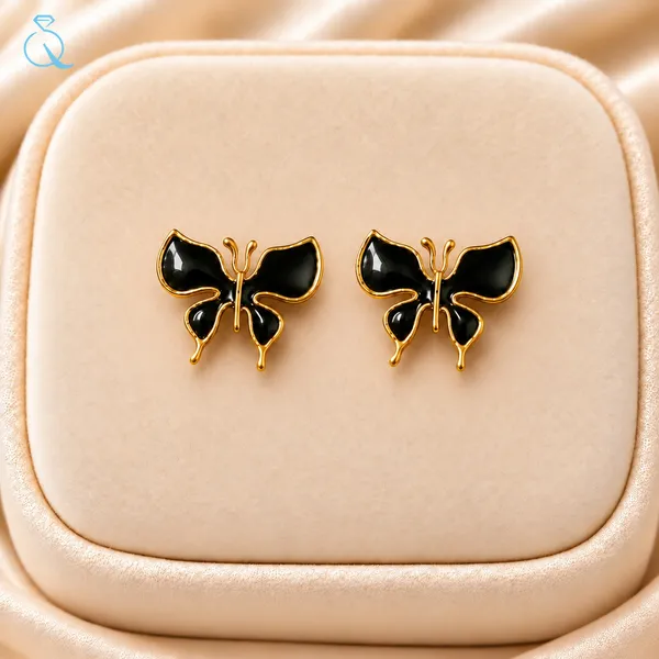Gold_Tone_Butterfly_Stud_Earrings_for_Women