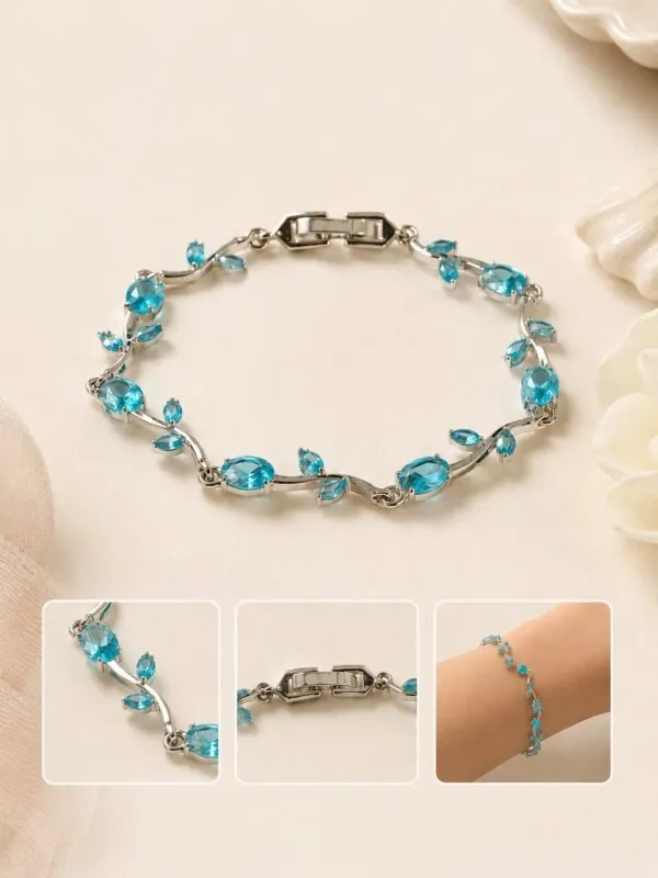 Blue_Crystal_Leaf_Bracelet_for_Women