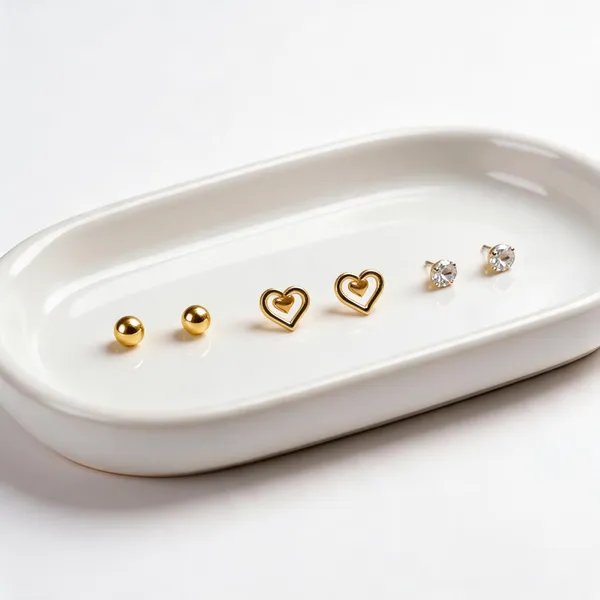 Golden_Alloy_Ball_Heart_And_Crystal_Stud_Earrings_Set_For_Women