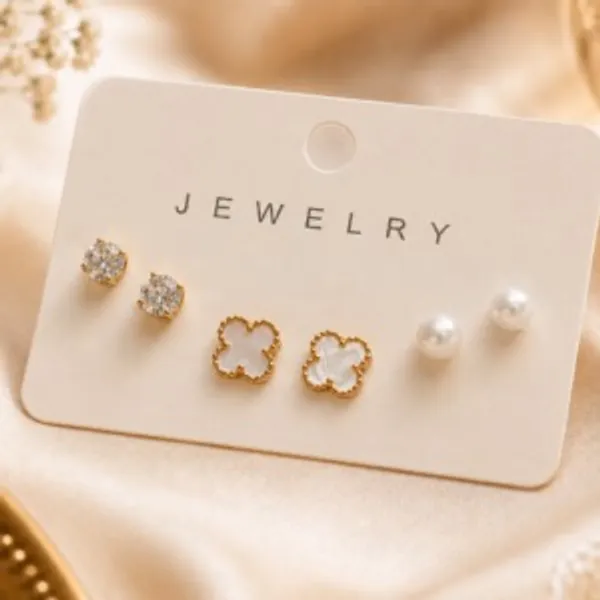 Gold-Toned_Floral_Stud_Earrings_Set_for_Women