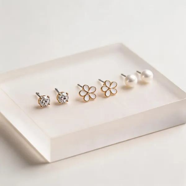 Golden_Alloy_Floral_Stone_And_Pearl_Stud_Earrings_Set_For_Women