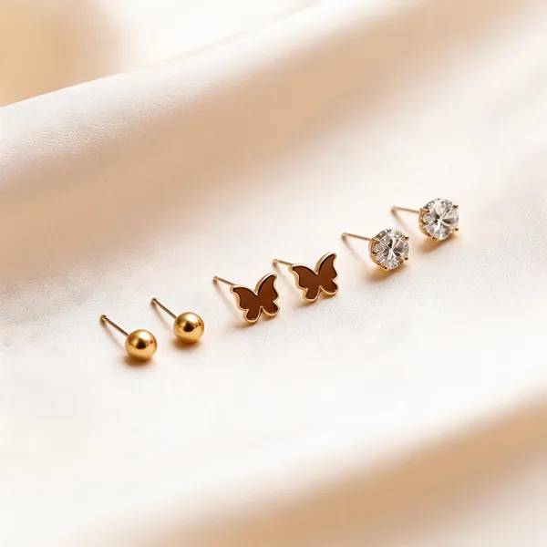 Golden_Alloy_Butterfly_And_Stone_Stud_Earrings_Set_For_Women