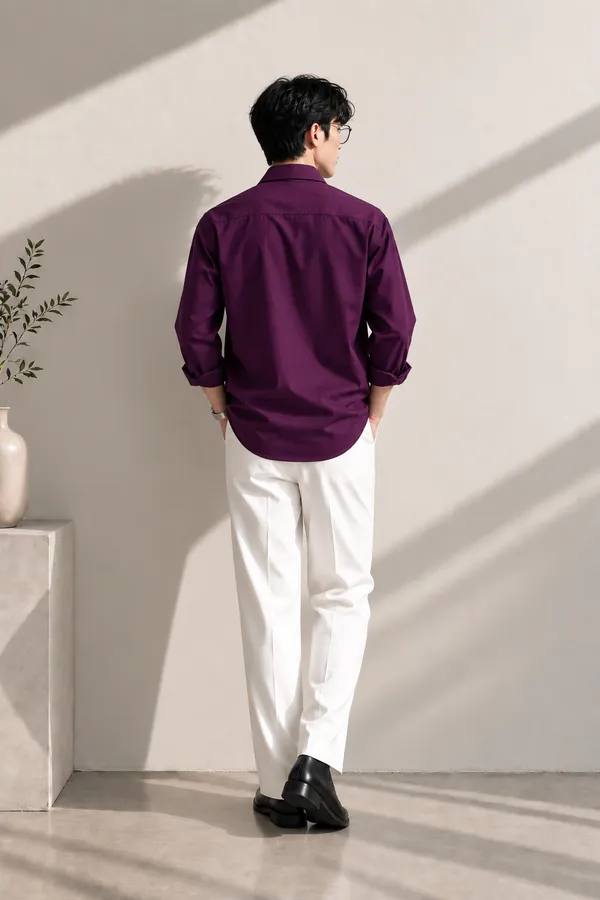 Purple_Textured_Regular_Fit_Shirt_for_Men