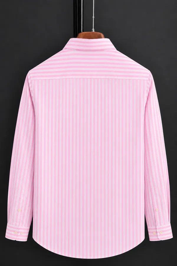 Pink_Striped_Button_Down_Shirt_for_Men