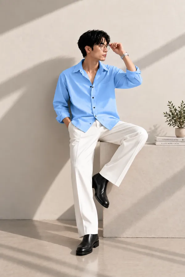 Light_Blue_Casual_Fit_Shirt_for_Men
