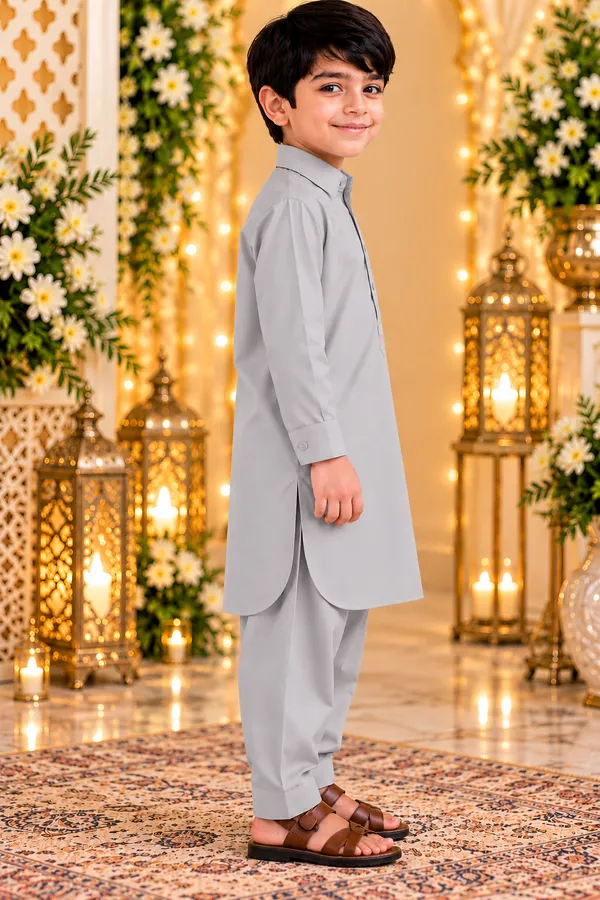 Boys_Light_Grey_Pathani_Kurta_Pajama_In_Giza_Cotton_|_Kids_Pathani_Suit_|_Eid,_Wedding_&_Festive_Wear