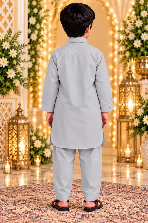 Boys_Light_Grey_Pathani_Kurta_Pajama_In_Giza_Cotton_|_Kids_Pathani_Suit_|_Eid,_Wedding_&_Festive_Wear
