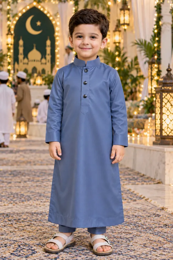 Boys_Steel_Blue_Thobe_|_Traditional_Islamic_Thobe_for_Kids_|_Eid,_Ramadan_&_Festive_Wear