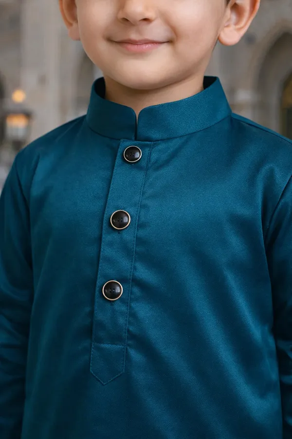 Dark_Teal_Thobe_For_Boys_|_Traditional_Islamic_Thobe_For_Kids_|_Stylish_Jubba_For_Boys_|_Eid,_Wedding_&_Festive_Wear
