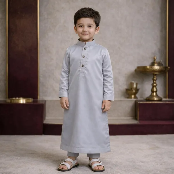Grey_Thobe_For_Boys_|_Traditional_Islamic_Thobe_For_Kids_|_Stylish_Jubba_For_Boys_|_Eid,_Wedding_&_Festive_Wear