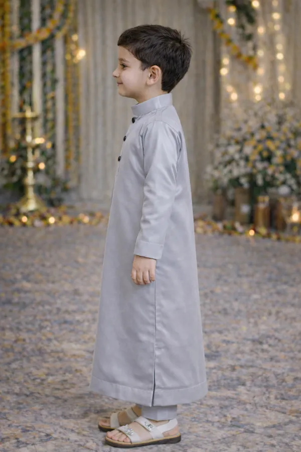 Grey_Thobe_For_Boys_|_Traditional_Islamic_Thobe_For_Kids_|_Stylish_Jubba_For_Boys_|_Eid,_Wedding_&_Festive_Wear