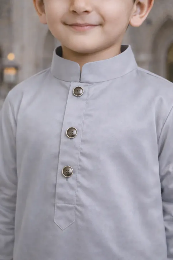 Grey_Thobe_For_Boys_|_Traditional_Islamic_Thobe_For_Kids_|_Stylish_Jubba_For_Boys_|_Eid,_Wedding_&_Festive_Wear