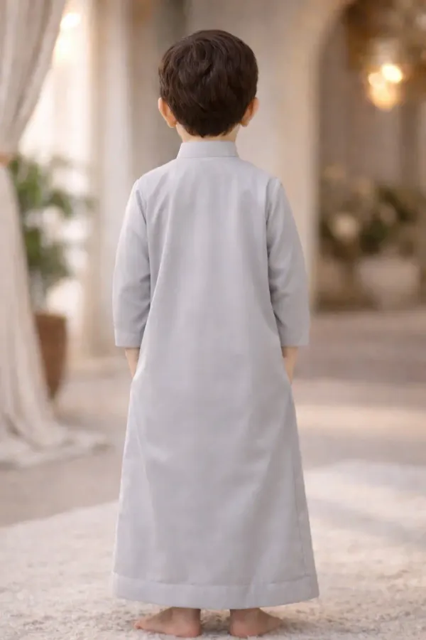 Grey_Thobe_For_Boys_|_Traditional_Islamic_Thobe_For_Kids_|_Stylish_Jubba_For_Boys_|_Eid,_Wedding_&_Festive_Wear