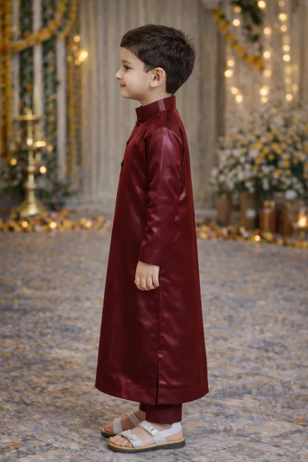 Maroon_Thobe_For_Boys_|_Traditional_Islamic_Thobe_For_Kids_|_Stylish_Jubba_For_Boys_|_Eid,_Wedding_&_Festive_Wear