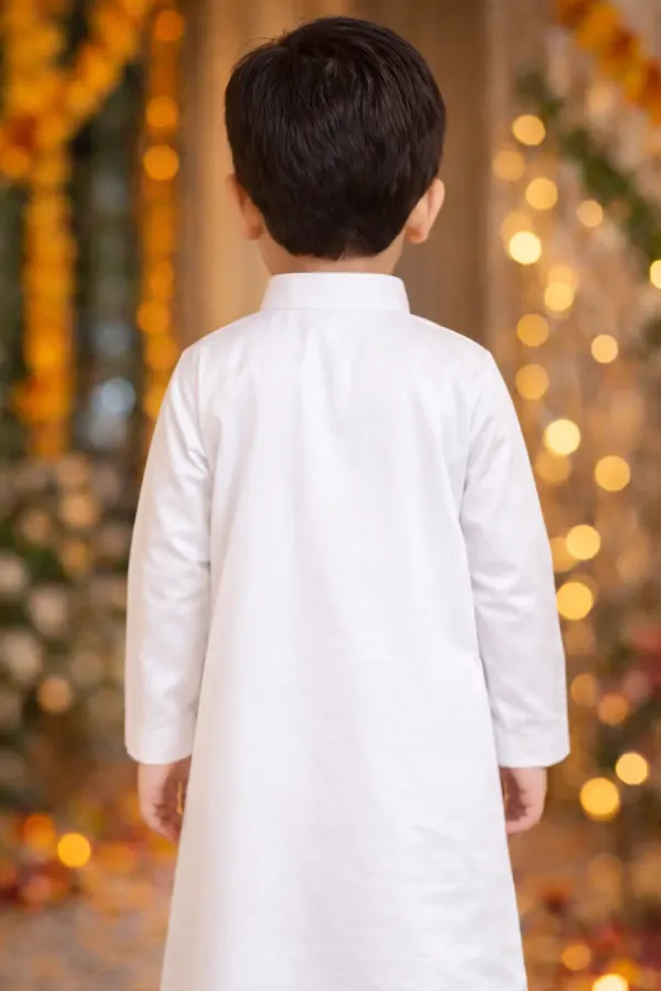 White_Thobe_For_Boys_|_Traditional_Islamic_Thobe_For_Kids_|_Stylish_Jubba_For_Boys_|_Eid,_Wedding_&_Festive_Wear