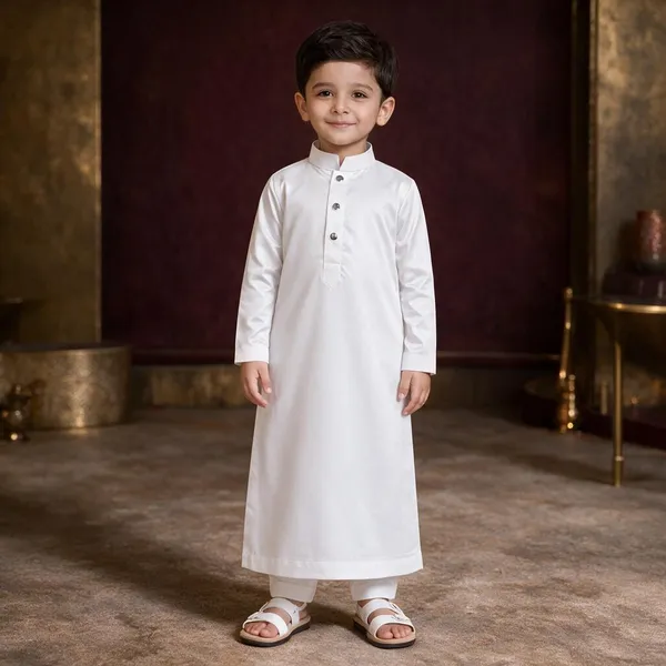 White_Thobe_For_Boys_|_Traditional_Islamic_Thobe_For_Kids_|_Stylish_Jubba_For_Boys_|_Eid,_Wedding_&_Festive_Wear