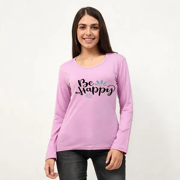 Purple_Pure_Cotton_Printed_Round_Neck_T-Shirt_For_Women
