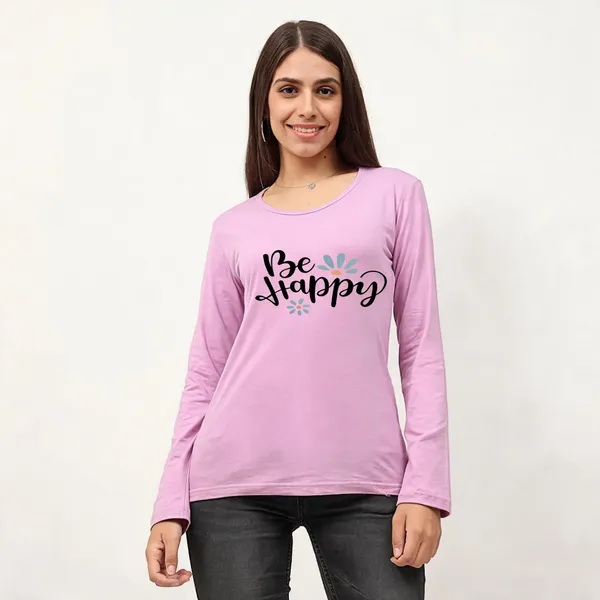 Purple_Pure_Cotton_Printed_Round_Neck_T-Shirt_For_Women