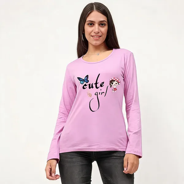 Purple_Pure_Cotton_Printed_Round_Neck_T-Shirt_For_Women
