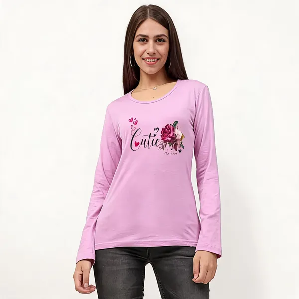 Purple_Pure_Cotton_Full_Sleeve_Printed_T-Shirt_For_Women