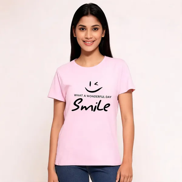 Pink_Cotton_Oversized_Typography_Round_Neck_T-Shirt_For_Women