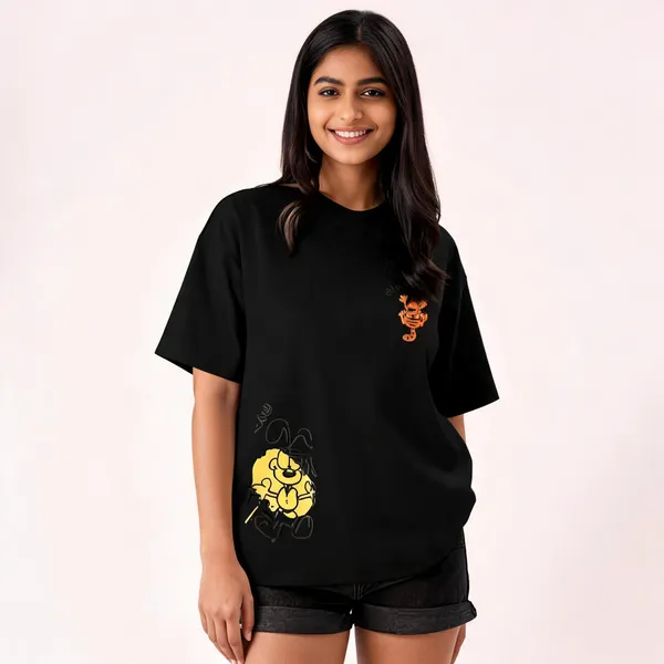 Black_Pure_Cotton_Oversized_Printed_T-Shirt_For_Women