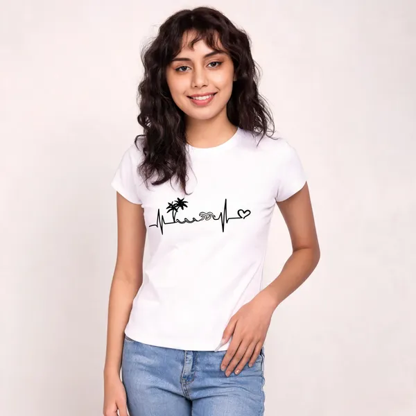 White_Pure_Cotton_Graphic_Print_Round_Neck_T-Shirt_For_Women