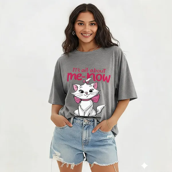 Grey_Pure_Cotton_Graphic_Print_Round_Neck_T-Shirt_For_Women