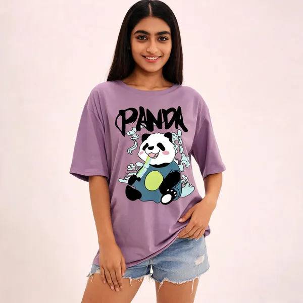 Purple_Pure_Cotton_Printed_Oversized_Round_Neck_T-Shirt_For_Women