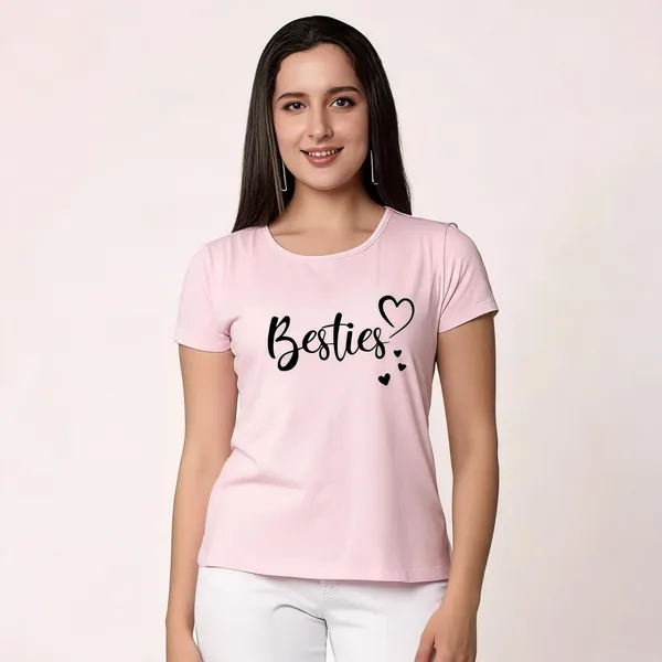 Pink_Pure_Cotton_Slim_Fit_Printed_T-Shirt_For_Women