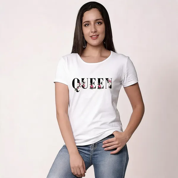 White_Pure_Cotton_Graphic_Print_Round_Neck_T-Shirt_For_Women