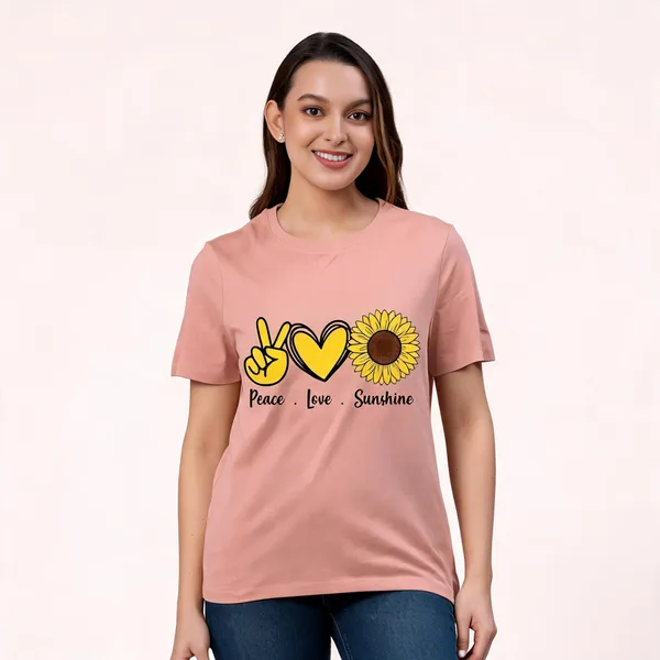 Pink_Pure_Cotton_Graphic_Print_Round_Neck_T-Shirt_For_Women