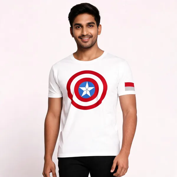 White_Pure_Cotton_Graphic_Print_Round_Neck_T-Shirt_For_Men