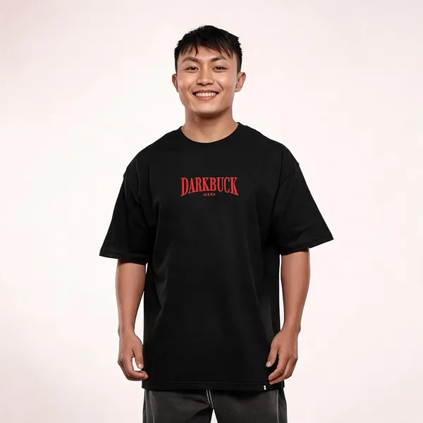 Black_Pure_Cotton_Oversized_Graphic_Print_Round_Neck_T-Shirt_For_Men