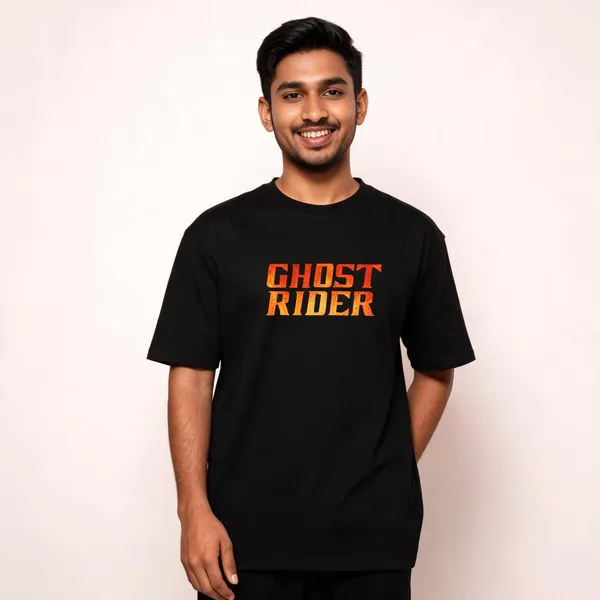 Black_Pure_Cotton_Graphic_Print_Round_Neck_T-Shirt_For_Men