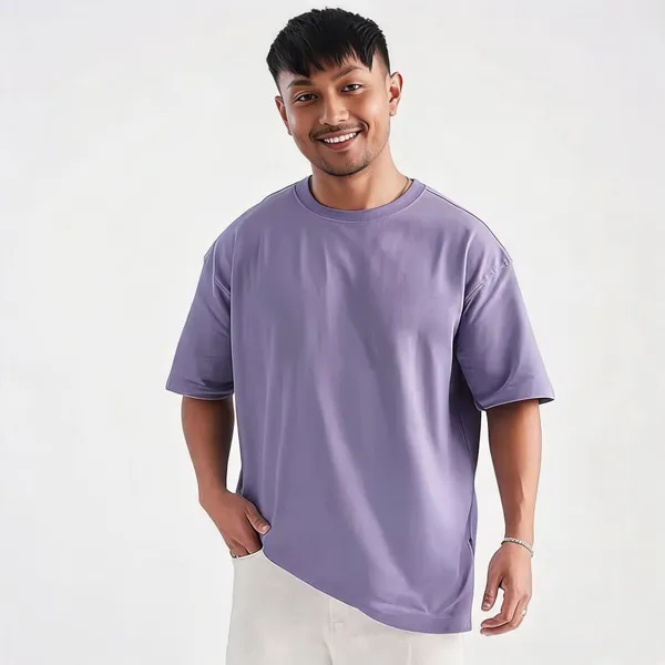 Purple_Cotton_Oversized_Graphic_Print_T-Shirt_For_Men
