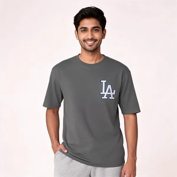 Grey_Pure_Cotton_Printed_Round_Neck_T-Shirt_For_Men