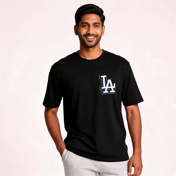 Black_Pure_Cotton_Round_Neck_Printed_T-Shirt_For_Men