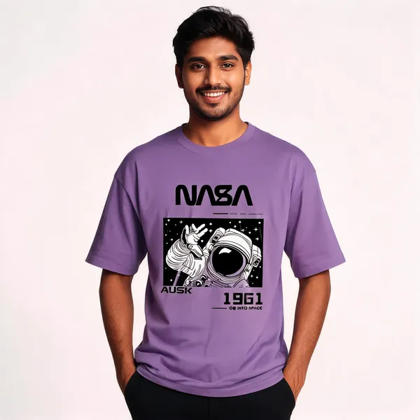 Yellow_Pure_Cotton_Round_Neck_Printed_T-Shirt_For_Men