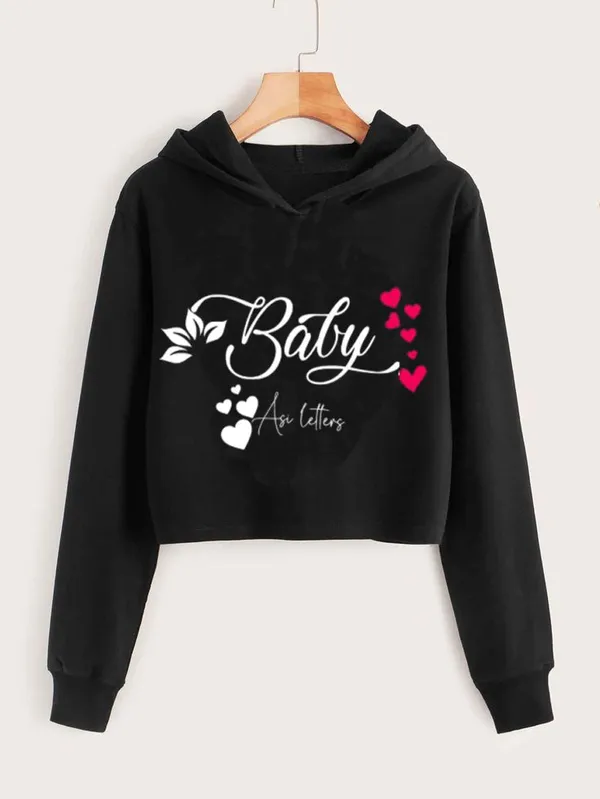 Black_Pure_Cotton_Crop_Hooded_Graphic_Print_Sweatshirt_For_Women