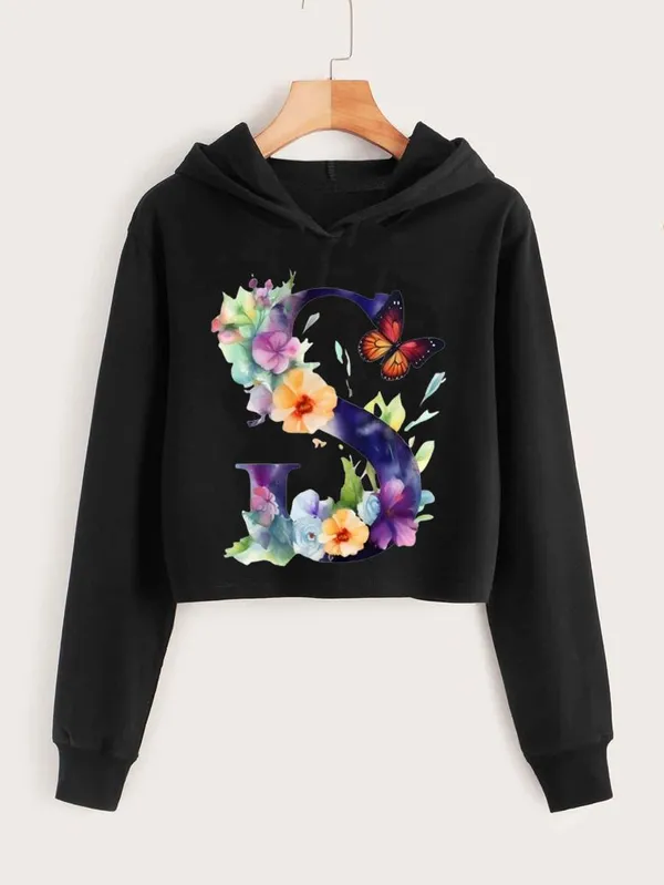 Black_Pure_Cotton_Crop_Hooded_Graphic_Print_Sweatshirt_For_Women