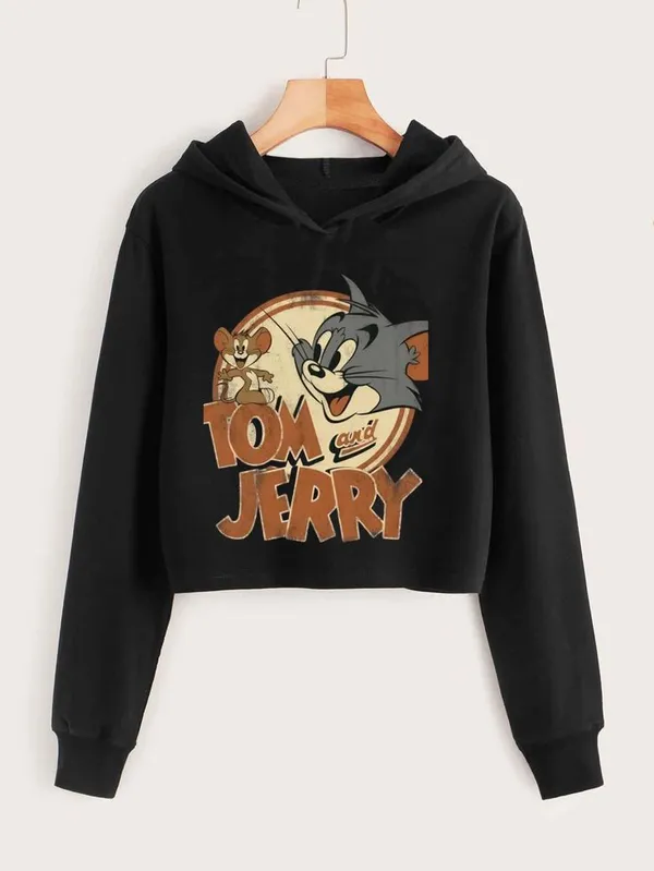 Black_Pure_Cotton_Crop_Graphic_Sweatshirt_For_Women