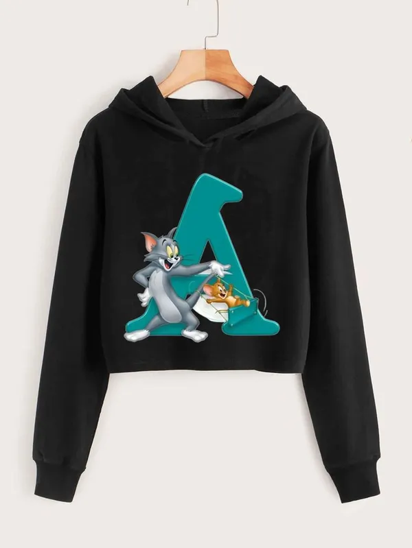 Black_Pure_Cotton_Crop_Graphic_Sweatshirt_For_Women