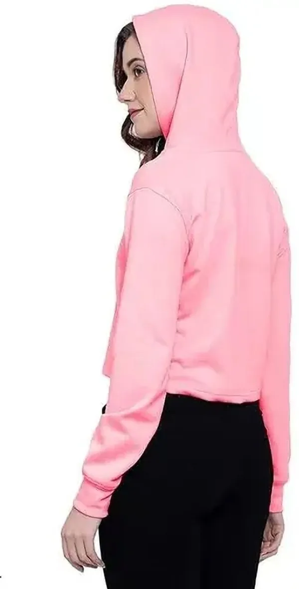 Pink_Pure_Cotton_Graphic_Print_Crop_Hoodie_Sweatshirt_For_Women