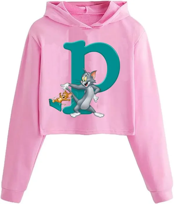 Pink_Pure_Cotton_Crop_Hooded_Graphic_Print_Sweatshirt_For_Women