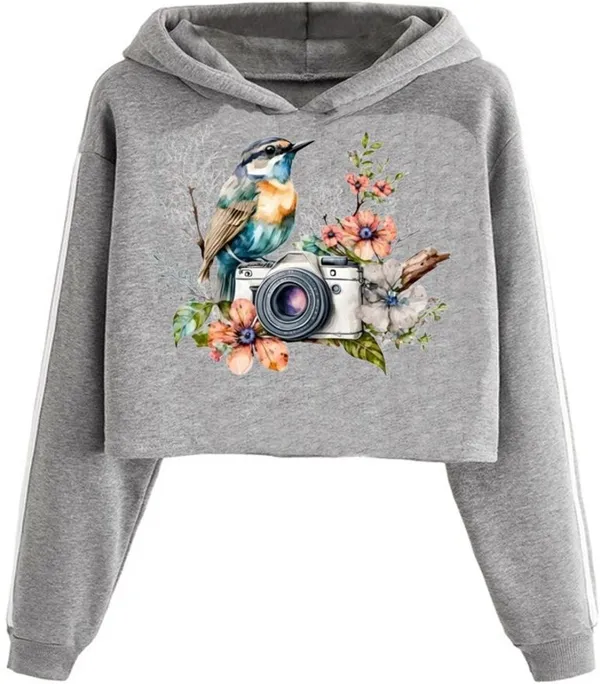 Grey_Pure_Cotton_Crop_Sweatshirt_For_Women