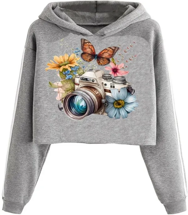 Grey_Pure_Cotton_Printed_Crop_Hoodie_Sweatshirt_For_Women